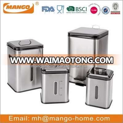 Hot Sale Square stainless steel rice storage box