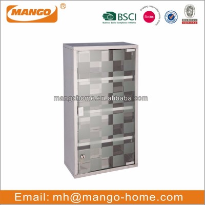 Wall mounted Stainless Steel bathroom cabinet